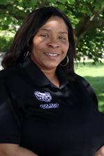 A headshot of Joy Hearn outdoors.